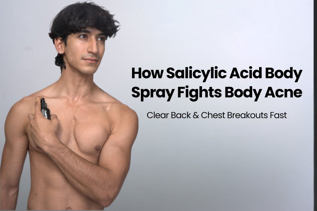 How Salicylic Acid Body Spray Fights Body Acne